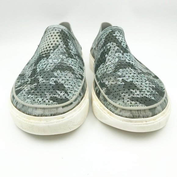 CROCS Citilane Roka Slip On Gray Camo Print Rubber Slip On Sneakers Womens 10 - Picture 2 of 16